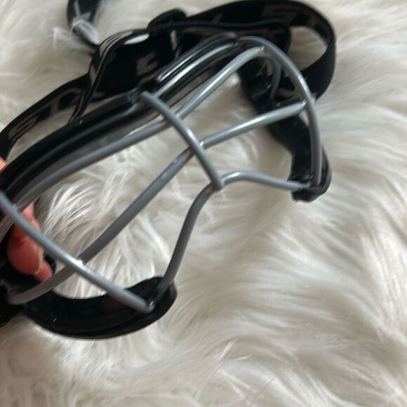 STX 4 Sight Plus-S Lacrosse Field Hockey Softball Cage Eye Goggles Black Adult - Picture 2 of 4